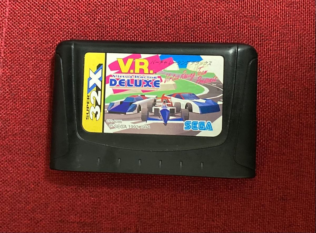 バーチャレーシング デラックス 32X メガドライブ 未使用 動作未確認)セガ メガドライブ スーパー32X バーチャレーシング