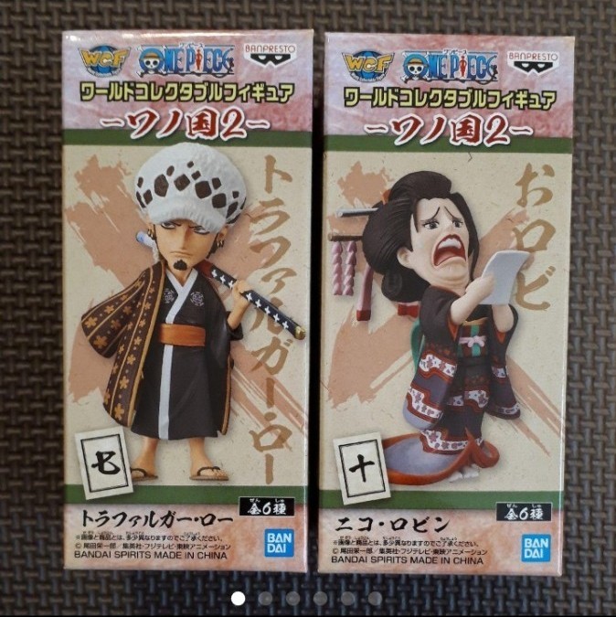 Paypayフリマ ワンピース ワーコレ ワノ国2 ロー ロビン 2種セット Paypayフリマ ワンピース ワーコレ ワノ国2 ロー ロビン 2種セット