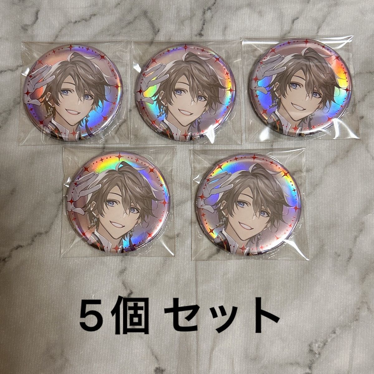 甲斐田晴 OVERTURE 缶バ にじさんじ 甲斐田晴 OVERTURE 缶バッジ 5個|Yahoo!フリマ(旧