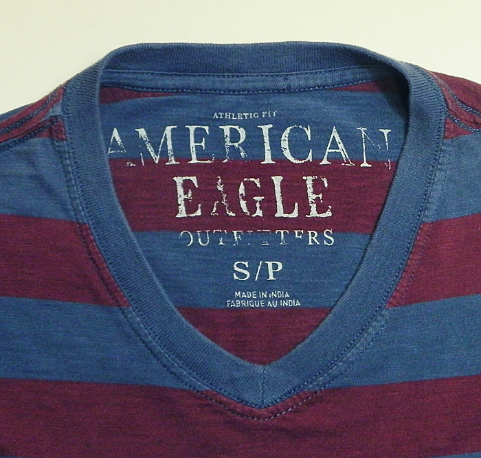 アメリカンイーグルAmerican Eagle Outfitters ボーダーTシャツ 【S】ts4490_画像4