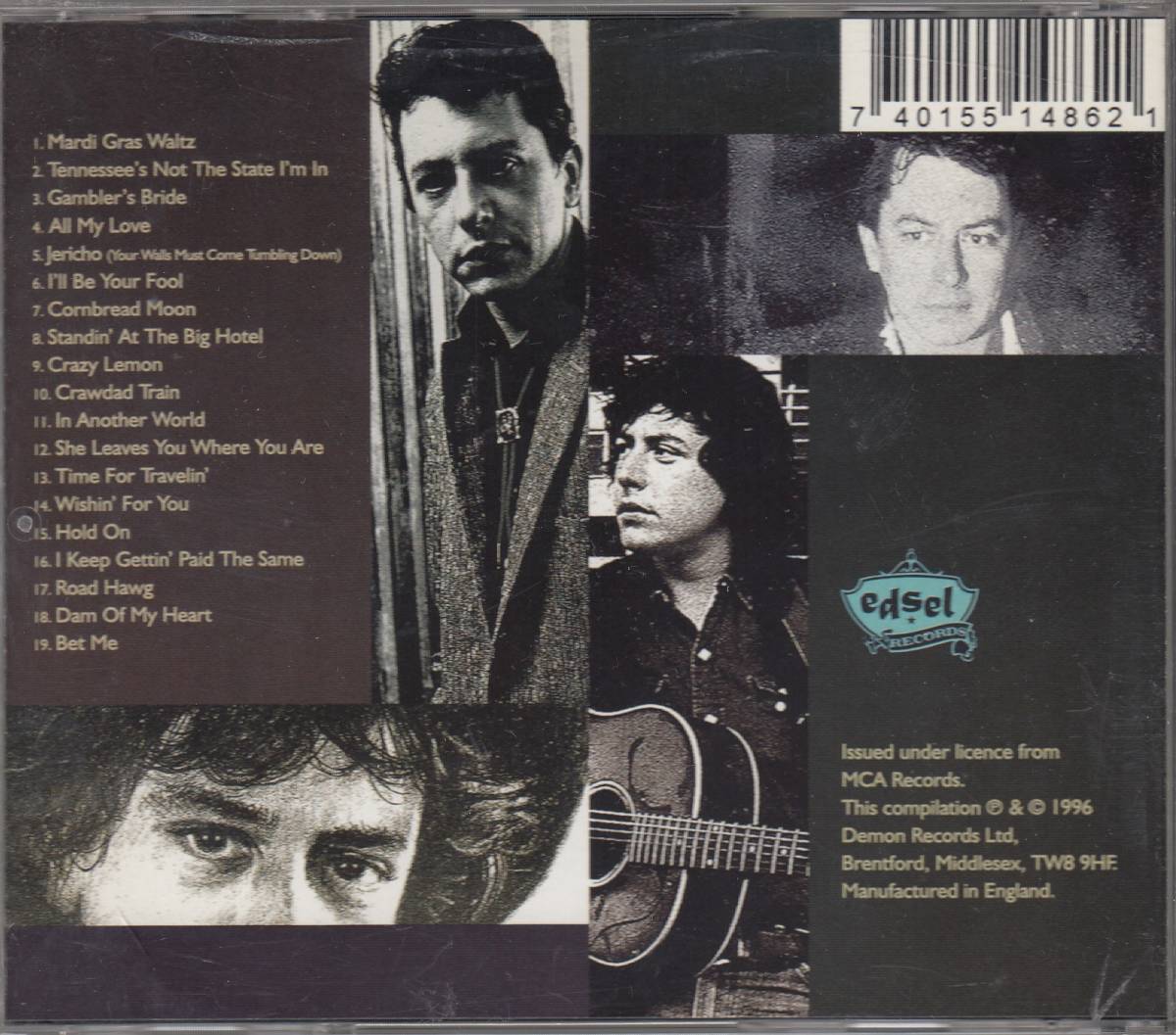 輸 Joe Ely Time For Travelin‘ (The Best Of Joe Ely Volume Two)◆規格番号■EDCD-486◆送料無料■即決●交渉有_画像2