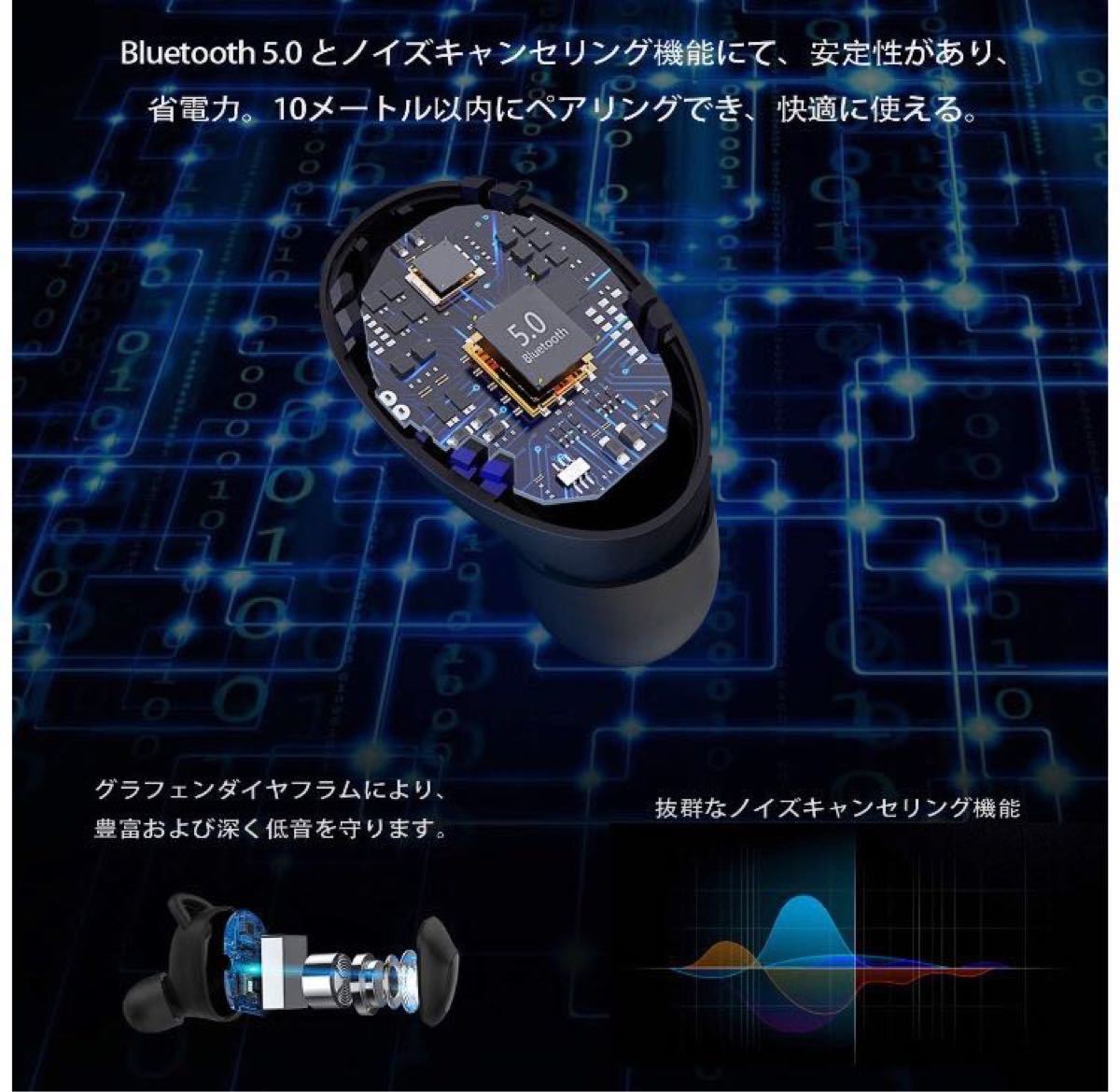 軽量 防水 Bluetooth イヤホン  Bluetoothイヤホン 