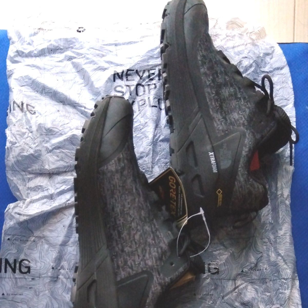 The North Face ブラックスニーカー 新品未使用 THE NORTH FACE GORE-TEX スニーカー ブラック 未使用|Yahoo