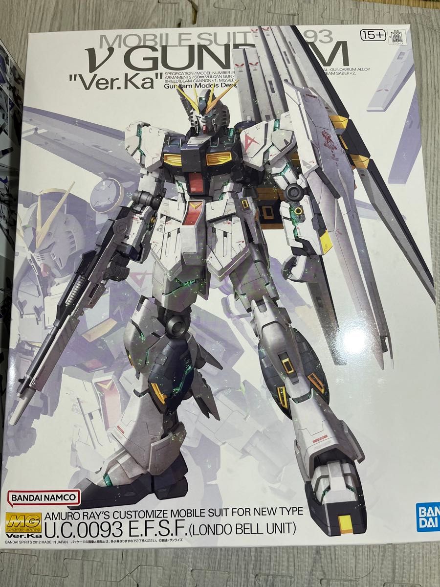 新品未開封!MG 1/100 Hi-νガンダム Ver.Ka 新品未開封 MG νガンダム Ver Kaと MG Hi-νガンダム Ver Kaの2体