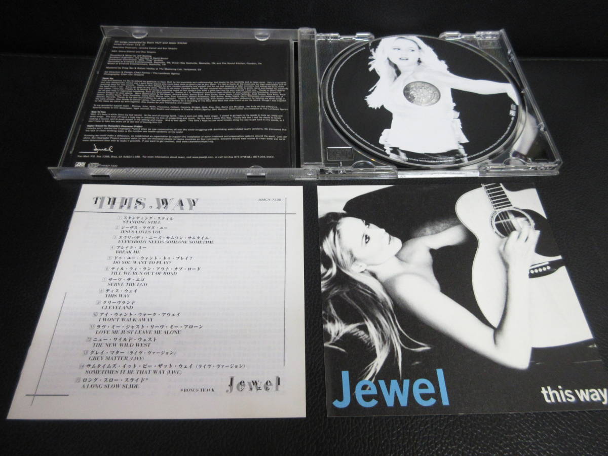 音楽CD 「JEWEL：ジュエル this way」 洋楽アルバム 歌詞カード(日本語)付き 中古_画像3