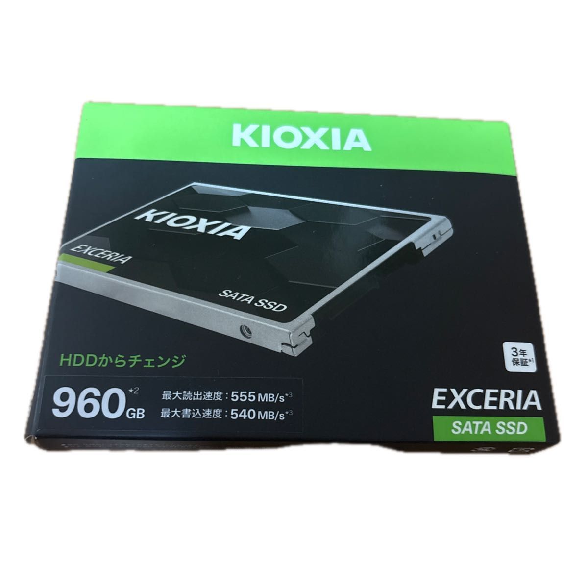 【新品未使用】KIOXIA SATA SSD-CK960S/N 960GB KIOXIA 内蔵 SSD 960GB 2 5インチ 7mm SATA EXCERIA SSD-CK960S