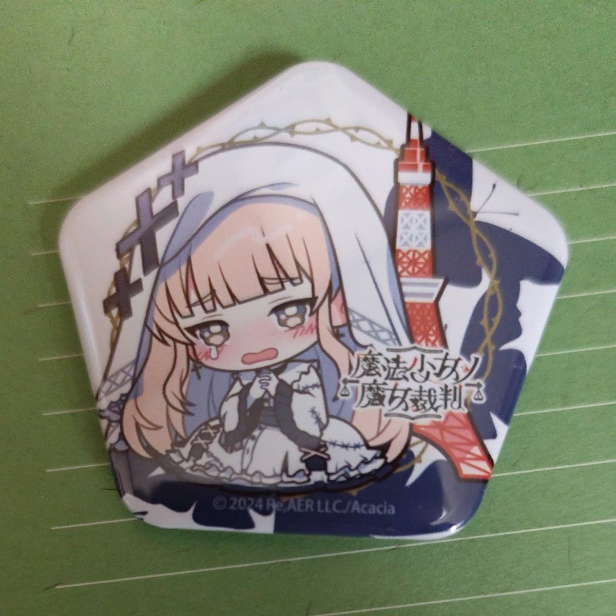 【氷上メルル】魔法少女ノ魔女裁判 缶バッジ キャラバッジコレクション 24個 氷上メルル 缶バッジ 魔法少女ノ魔女裁判|Yahoo!フリマ(旧