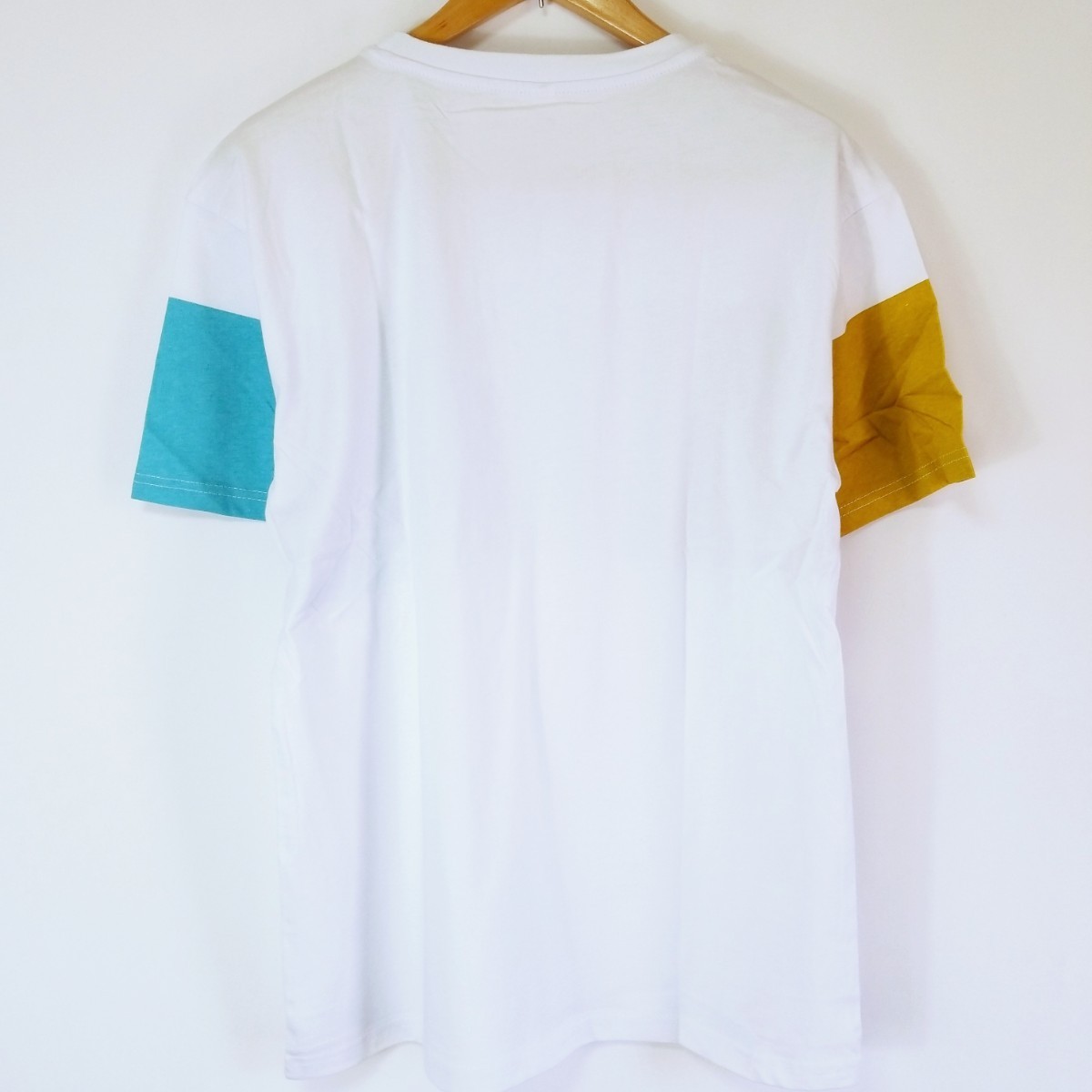 【新品/XL】メンズTシャツ パステルカラー オーバーサイズ プリント  韓国