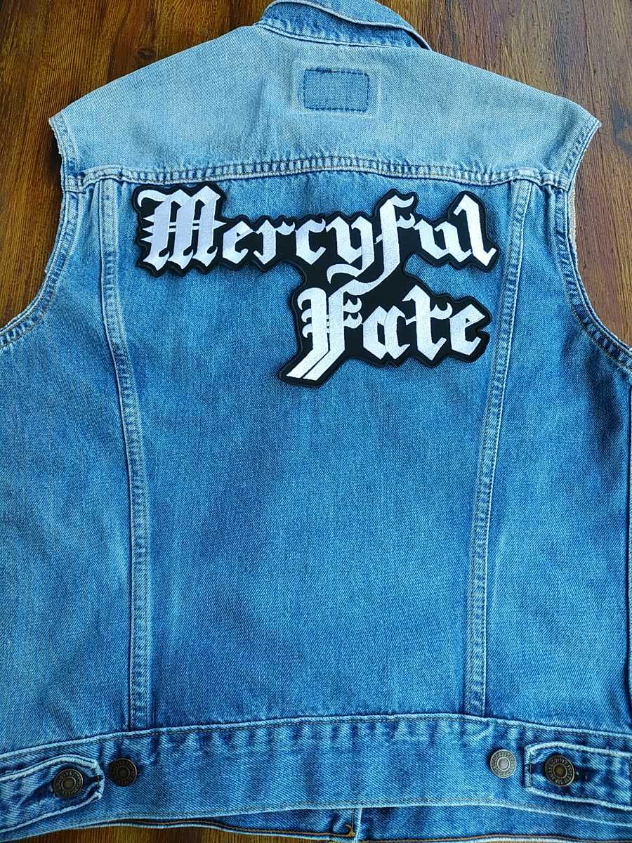 MERCYFUL FATE embroidery back patch badge / slayer metallica sodom kreator destruction venom bathory celtic frost