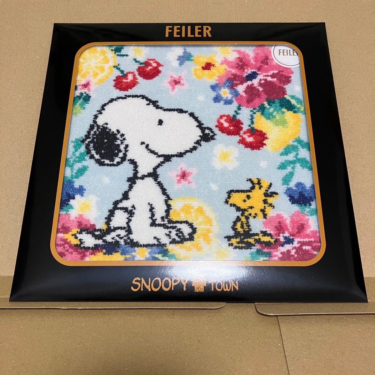 FEILERフェイラー スヌーピー タオルハンカチ 3枚セットused美品 FEILER フェイラー PEANUTS ピーナッツ コラボ タオルハンカチ