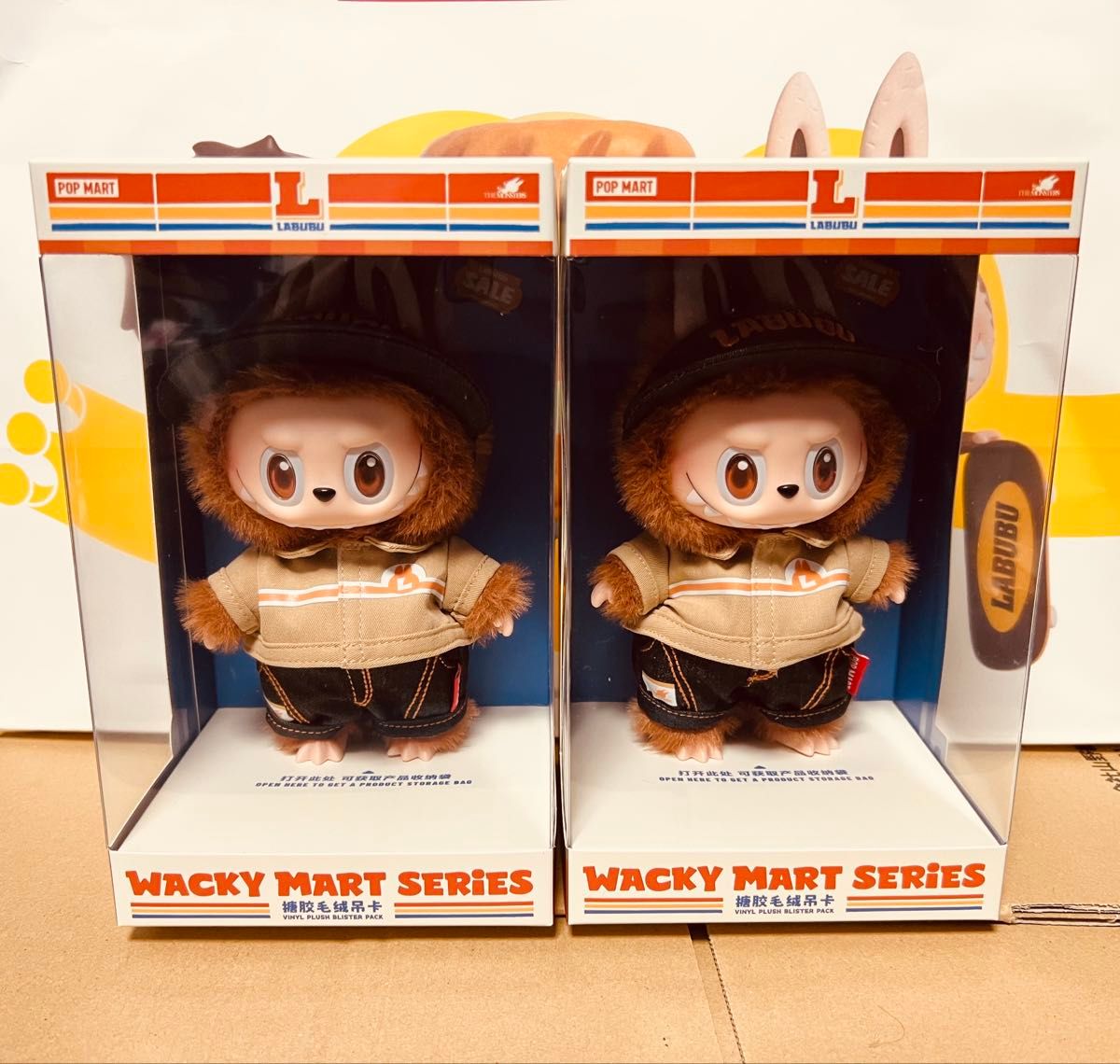 LABUBU Wacky Mart Series 店員ラブブ 2個 ラブブ LABUBU Wacky Mart 店員 2点 ワッキーマート|Yahoo