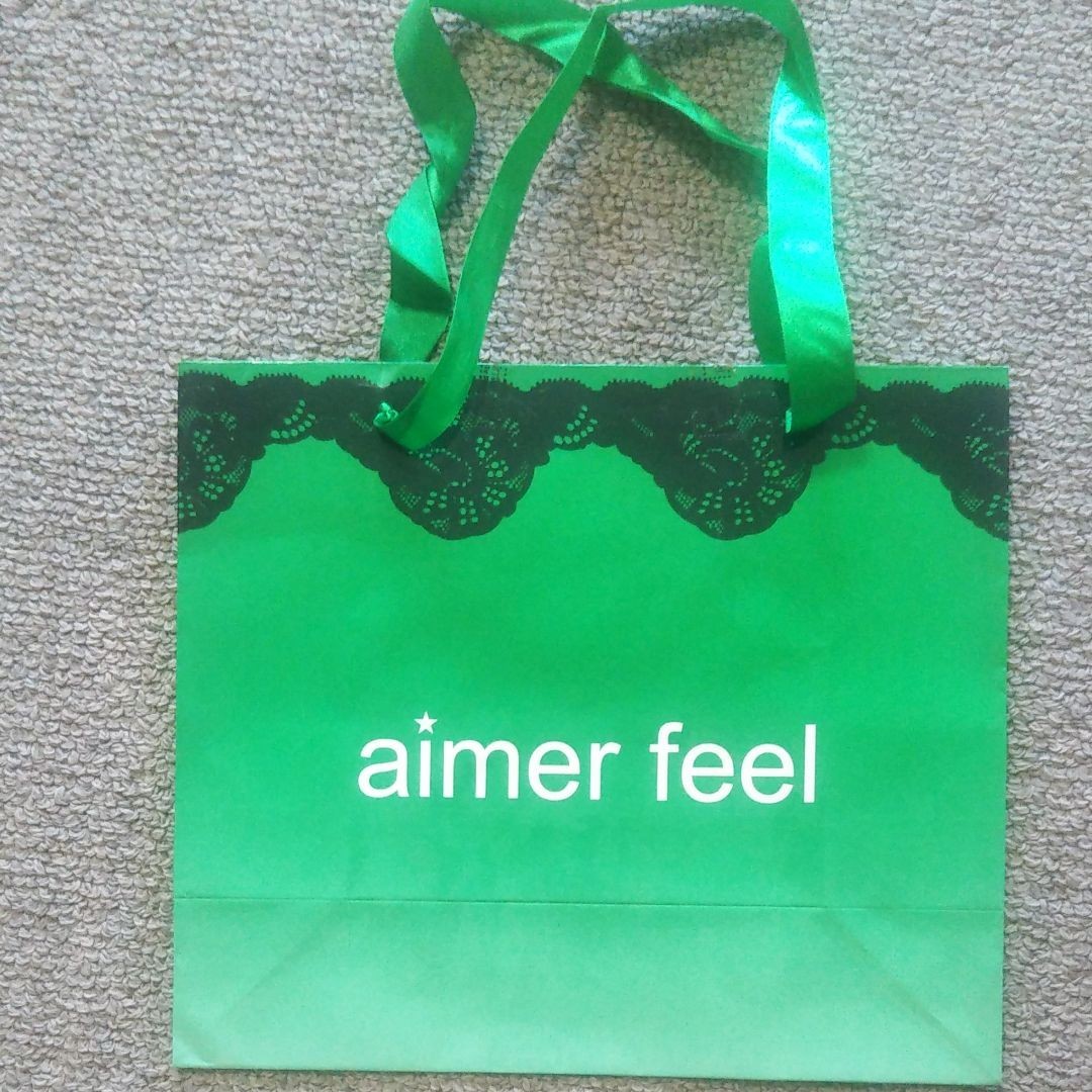 aimer feel  ショップ袋　紙袋