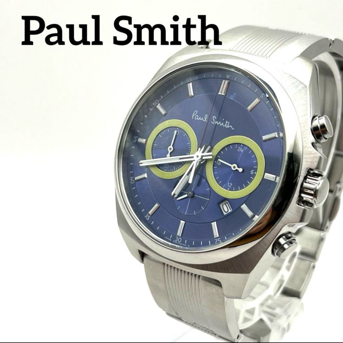 Paul Smith 青文字盤 Paul Smith 腕時計 メンズ 青文字盤 稼働 ファイナルアイズ