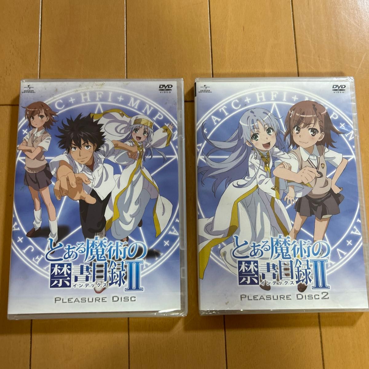 とある魔術の禁書目録 DVD セット BOX 未開封シーツ付き とある魔術の禁書目録 Ⅰ・Ⅱ Blu-ray全巻セット+予約特典DISC1