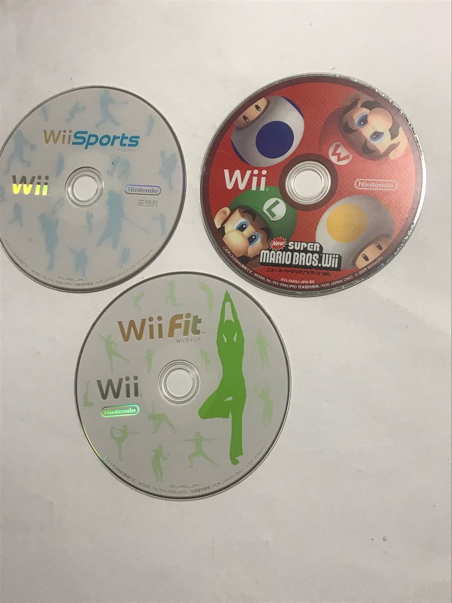 Wiiソフト 3本セット