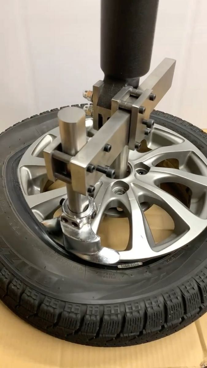 タイヤチェンジャー 手動式 ビードプレスバー対応鉄製塗装なし 即納品 ギアレンチ仕様