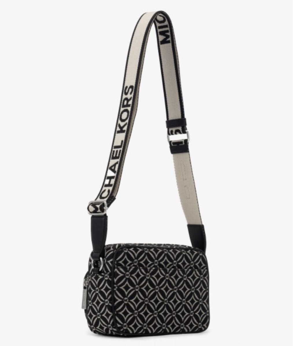 【新品タグ付き】マイケルコース ショルダーバッグ ロゴ ジャカード クロスボディ 新品タグ付き】マイケルコース ショルダーバッグ ロゴ ジャ