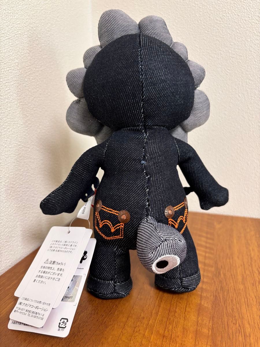 【新品タグ付き】 大きい方 ミャクミャク EDWIN エドウィン ぬいぐるみ 新品タグ付き 万博 会場限定 完売 EDWIN エドウィン