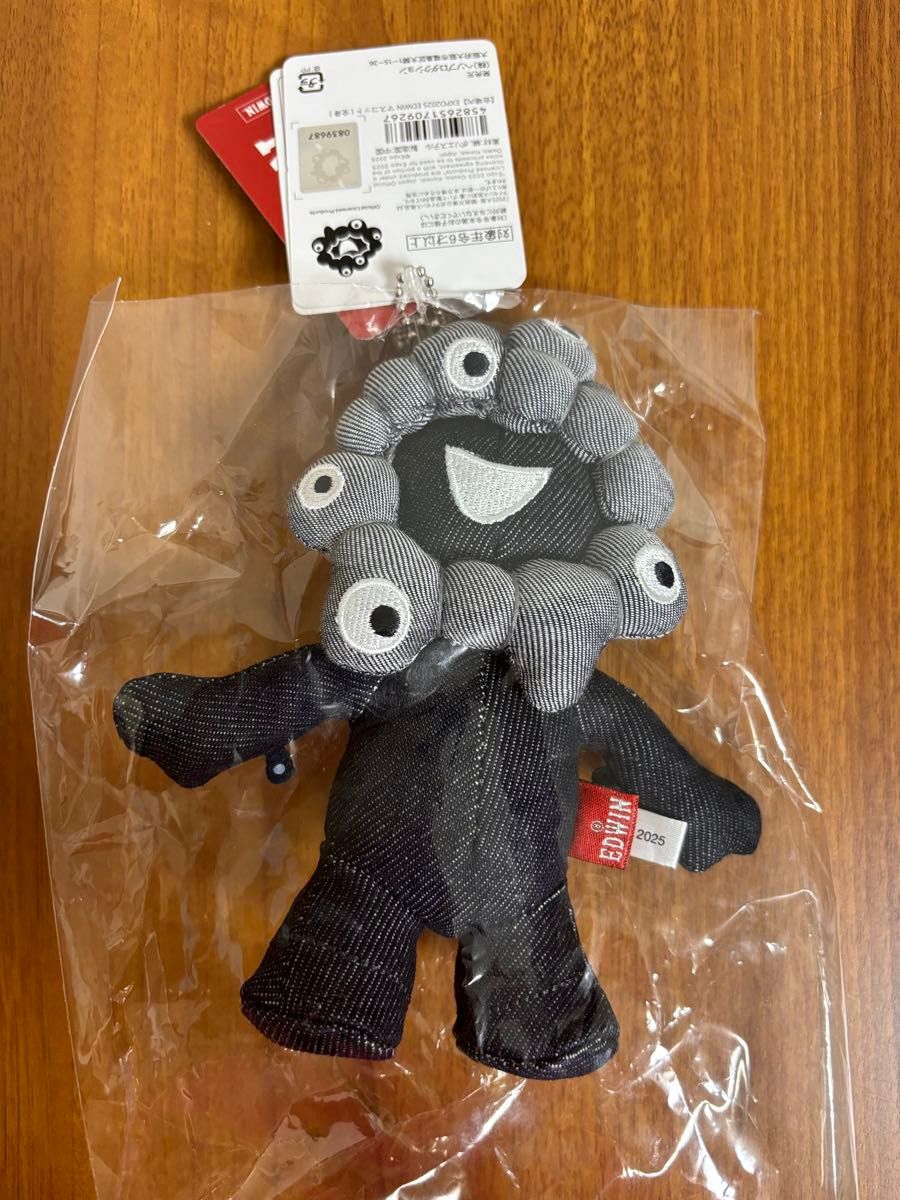 入手困難❣️ 関西万博 ミャクミャク×エドウィン ボールチェーン マスコット 新品タグ付き 大阪関西万博会場 完売 ミャクミャク エドウィン