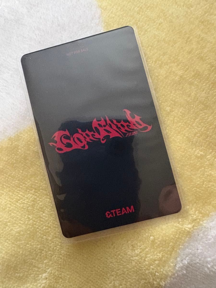 &TEAM Kトレカ メンシプ 新規入会特典 ケイ ファンミ グッズ &TEAM K トレカ ケイ 特典トレカ エンティーム|Yahoo!フリマ
