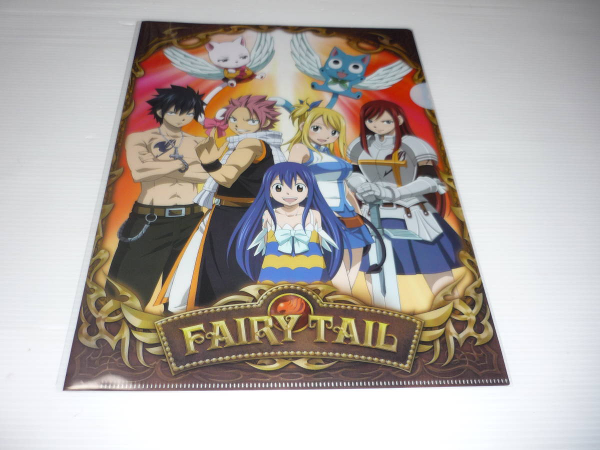 Paypayフリマ ナツ ルーシィ グレイ エルザ ウェンディ フェアリーテイル クリアファイル Fairy Tail 真島ヒロ