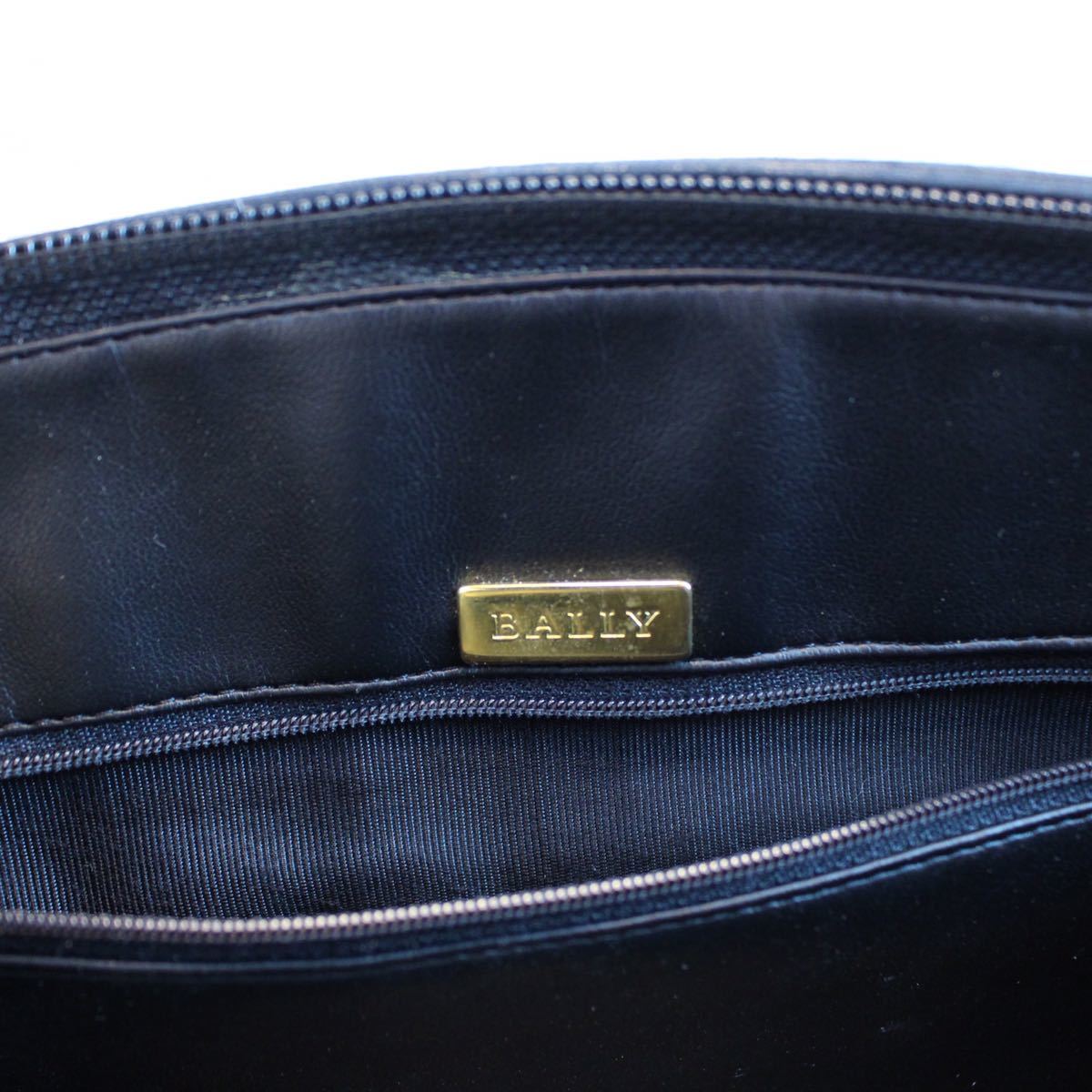 VINTAGE BALLY MATELASSE LEATHER HAND BAG MADE IN ITALY/ヴィンテージバリーマトラッセレザーハンドバッグ