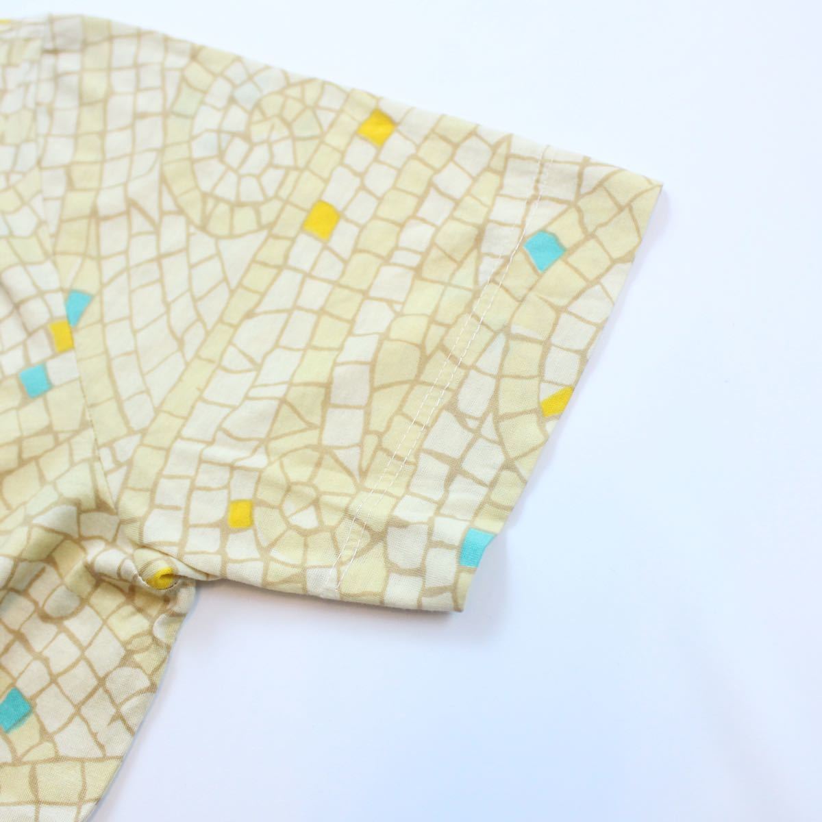 HERMES TILE PATTERNED ALL OVER ONE PIECE MADE IN ITALY/エルメス