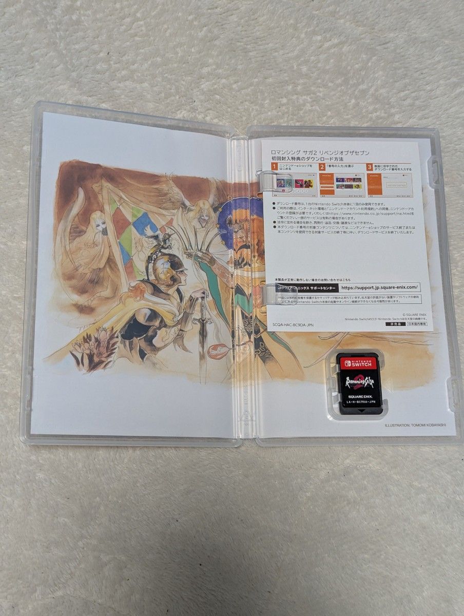 【翌日発送】新品 Switch ロマンシングサガ2 リベンジオブザセブン 特典付 初回封入特典コード付 ロマンシングサガ2 リベンジオブザセブン