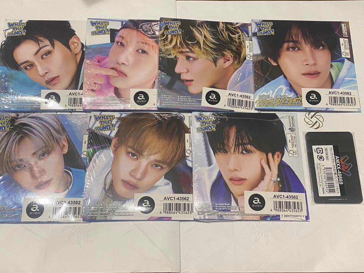 【新品・未開封】NCT DREAM QR mu-mo特典トレカ付き 新品・未開封】NCT DREAM Go Back To The Future 7種セット mu