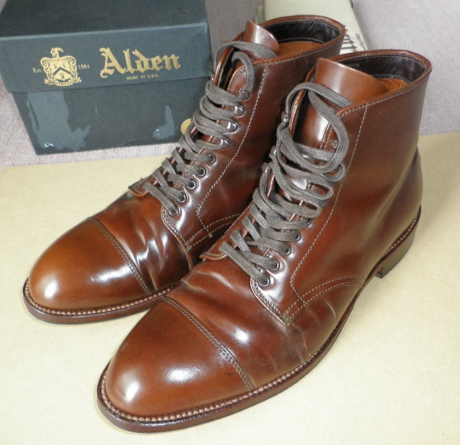 ☆別注 ALDEN LACE UP BOOT seven-health.com