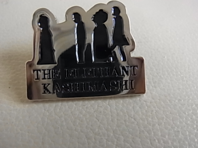 エレファントカシマシ PAOグッズ 2019年 日比谷野外大音楽堂 GOODS グッズ ピンバッジ シルエット 新品 完売品 エレカシ宮本浩次_画像1