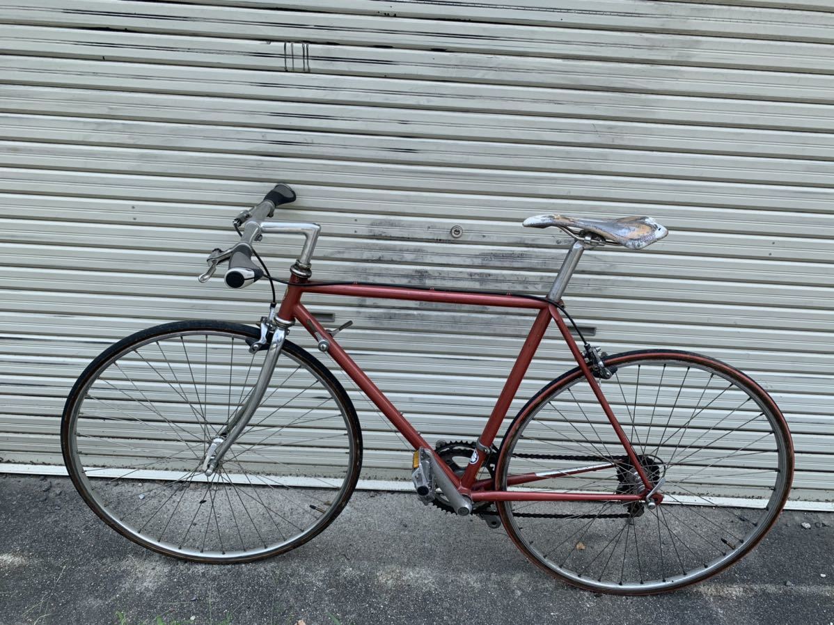 引取歓迎 KATAKURA　SILK クロスバイク 自転車 旧車 レトロ 現状走行品_画像1