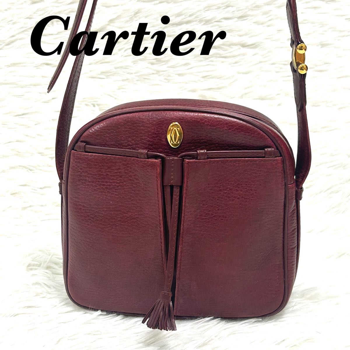 カルティエ マストショルダーバッグ Cartier カルティエ ショルダーバッグ マストライン 斜めがけ
