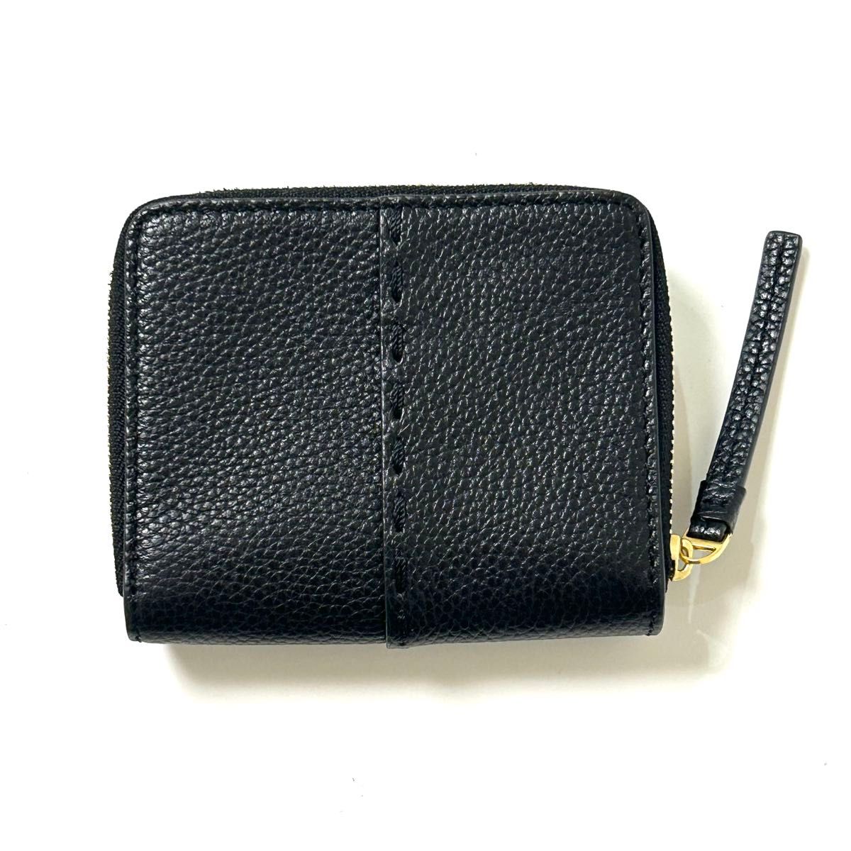 【極美品】TORY BURCH マックグロー 二つ折り財布 美品】TORY BURCH 二つ折り財布 McGRAW マックグロー レザー
