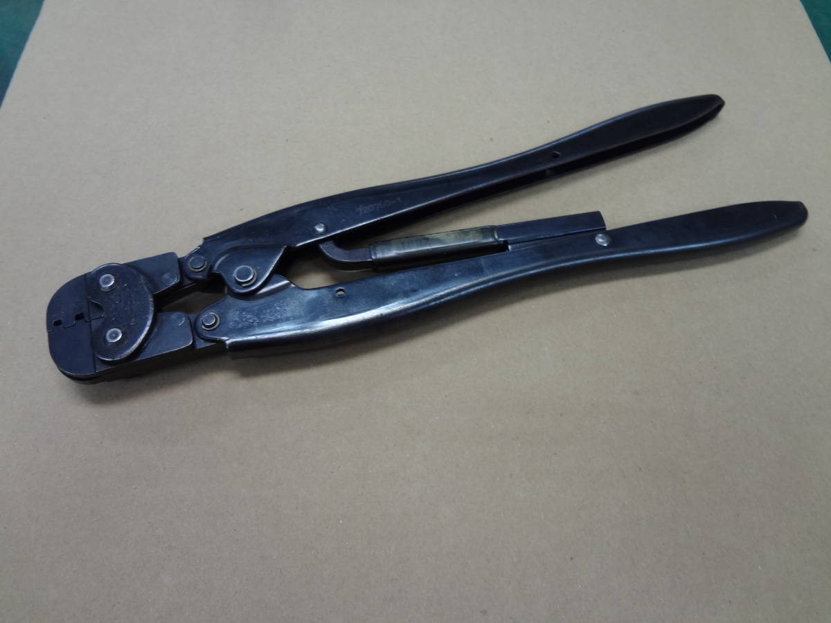 Yahoo!オークション - ○AMP 手動式圧着工具 24-20 TYPE-F 72...