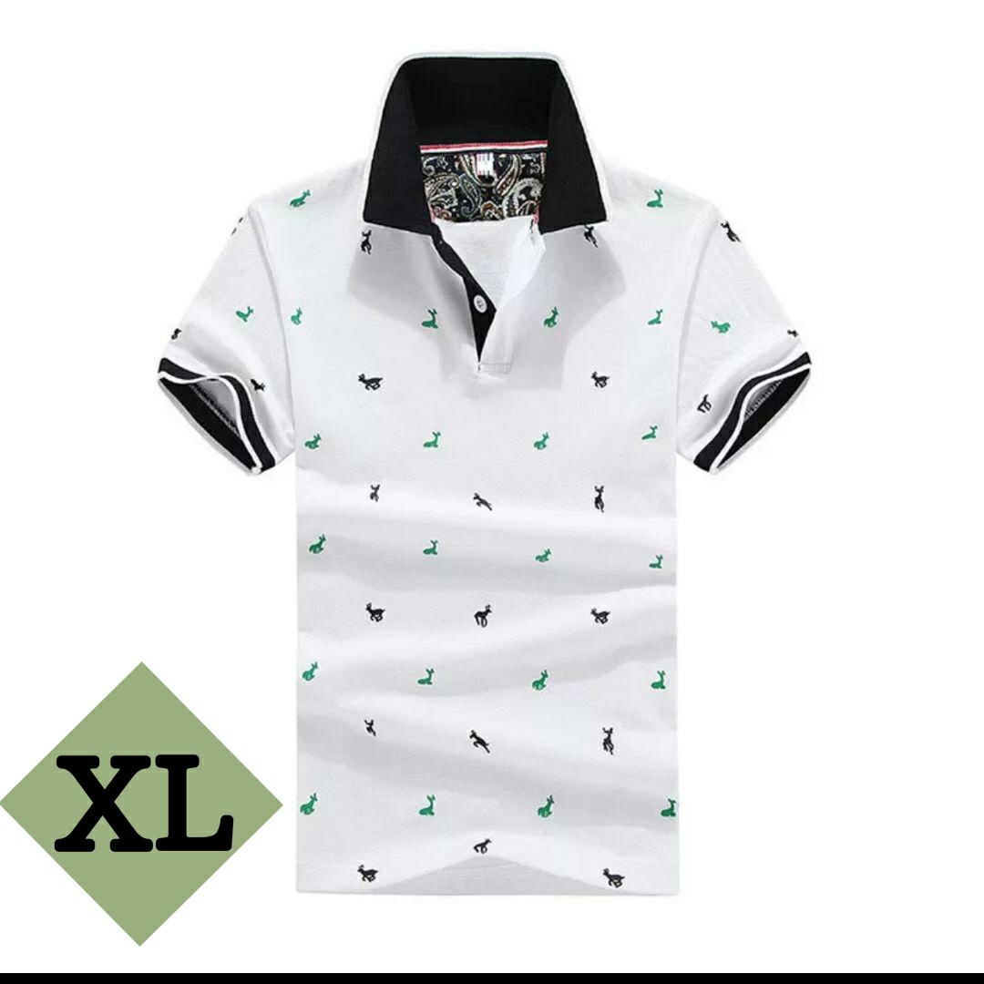 XLサイズ　ゴルフウェア POLO ポロシャツ ゴルフシャツ メンズ 夏 