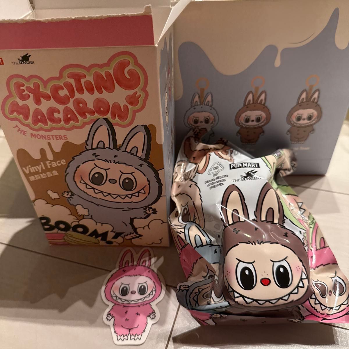 ラブブExciting Macaron LYCHEE STRAWBERRY正規品 正規品 Exciting Macaron ラブブ lychee berry|Yahoo!フリマ
