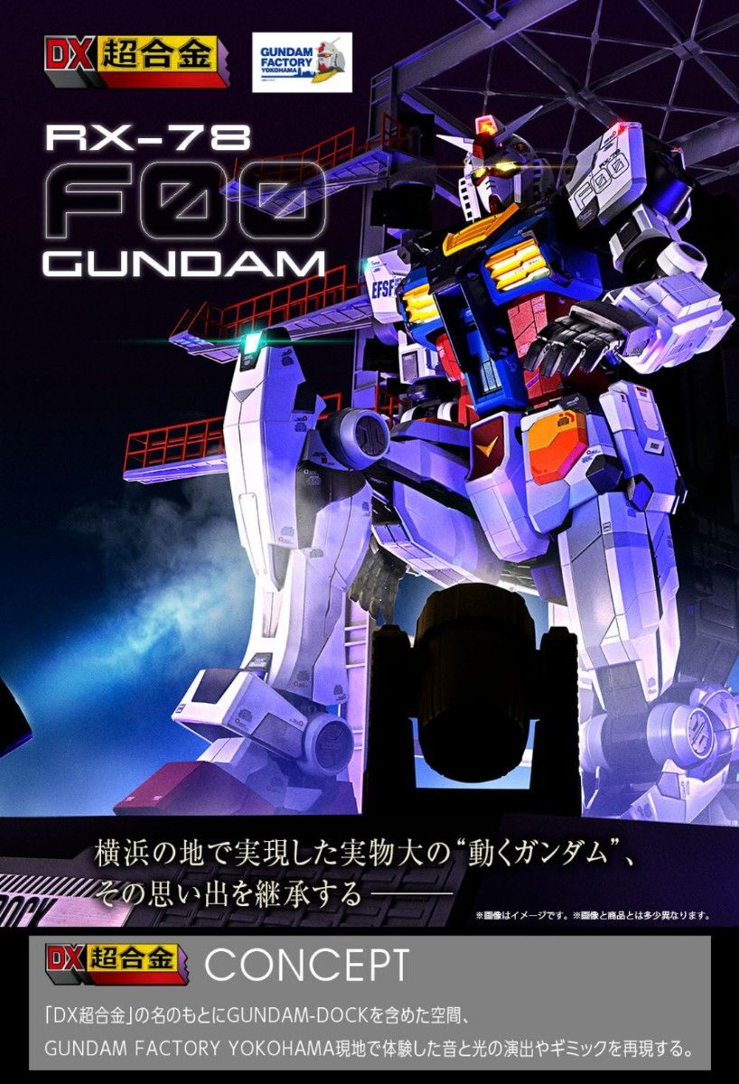 DX超合金 GUNDAM FACTORY YOKOHAMA RX-78F00 GUNDAM｜Yahoo