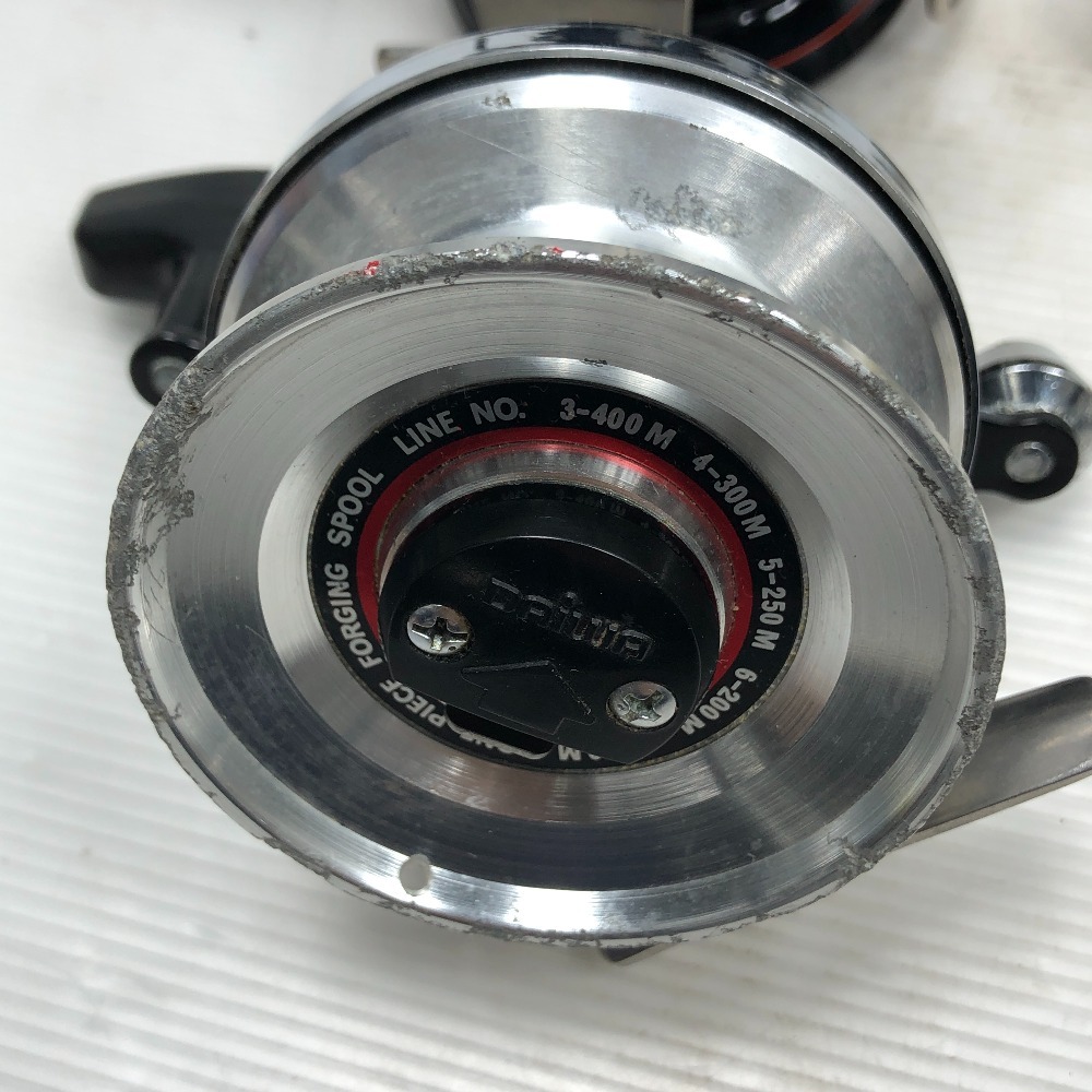 ΣΣ【1円スタート】 DAIWA ダイワ アブガルシア など リール 10個まとめ 全體的に狀態(tài)が悪い