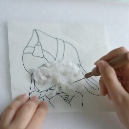 ★☆【在庫処分】フォトフレーム　羊毛フェルトキット　4種類☆★_画像10