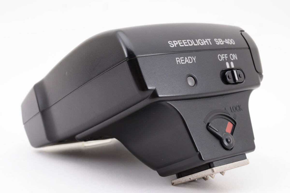 【中古美品】Nikon ニコン フラッシュ スピードライト SB-400 純正専用ケース付き 2070933