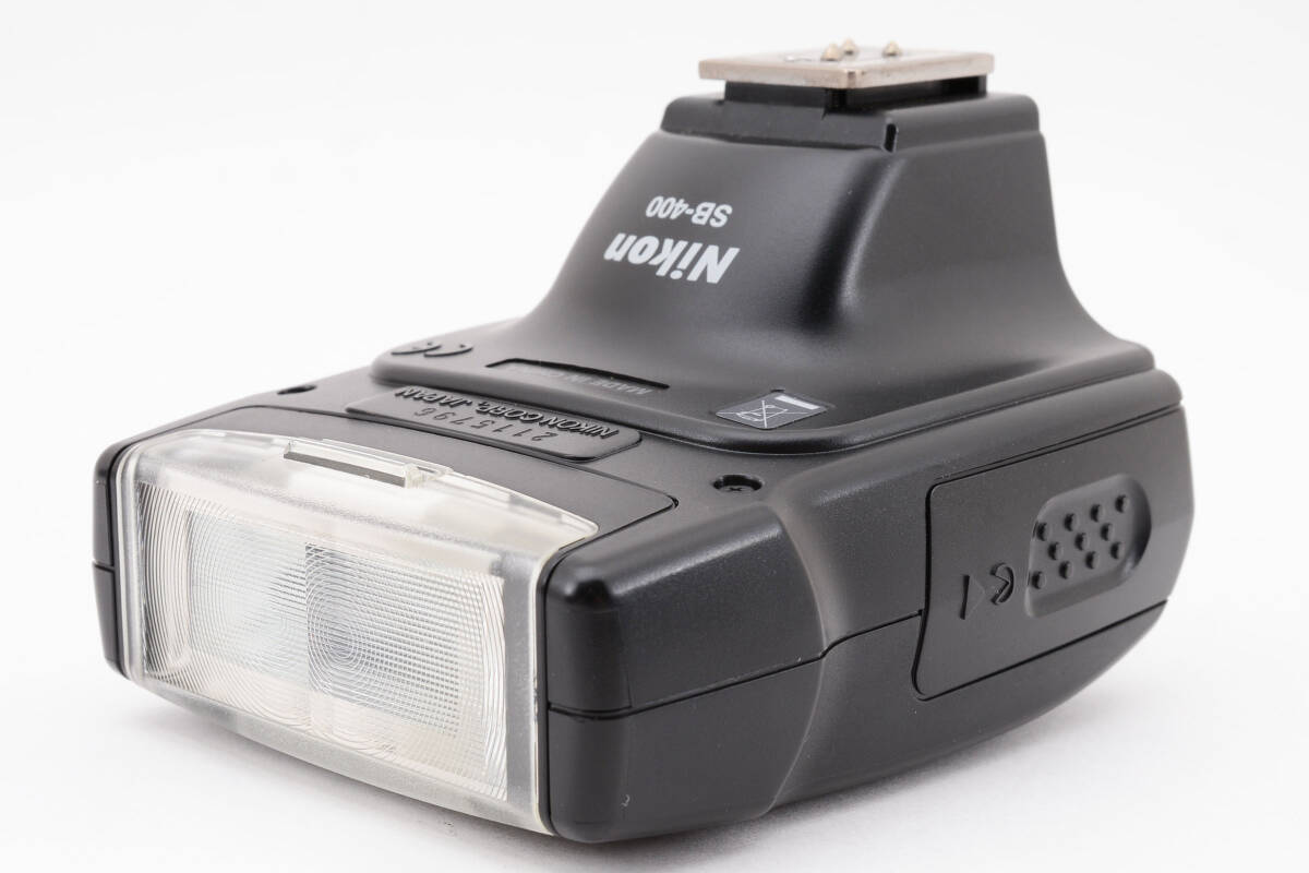 【中古美品】Nikon ニコン フラッシュ スピードライト SB-400 純正専用ケース付き 2070933