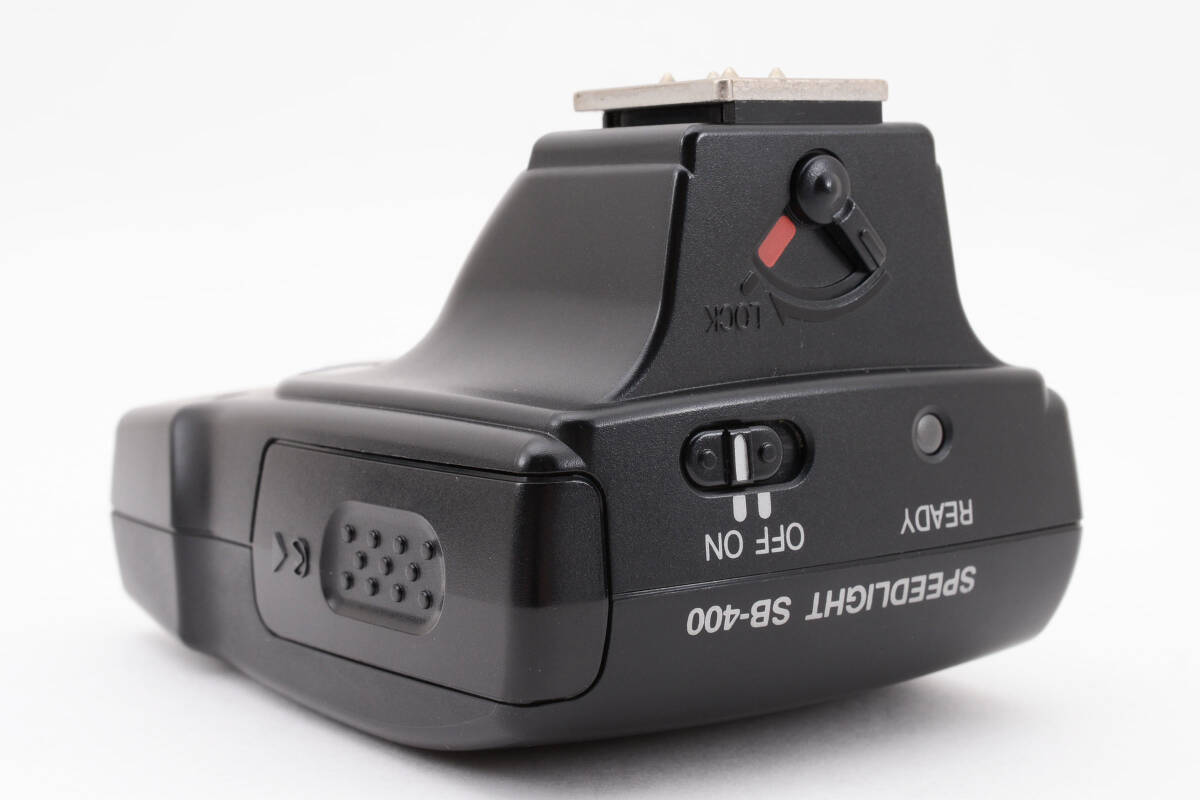 【中古美品】Nikon ニコン フラッシュ スピードライト SB-400 純正専用ケース付き 2070933