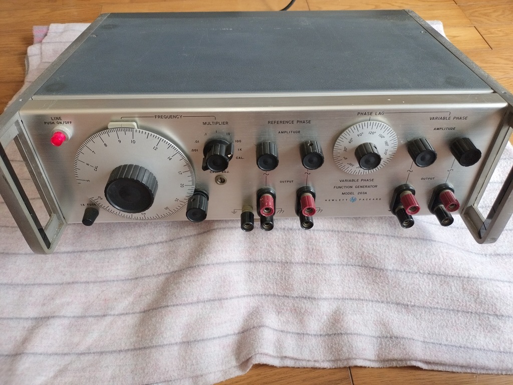 hp HEWLETT PACKARD MODEL 203A FUNCTION GENERATORhyu- let * уплотнитель do функция генератор 