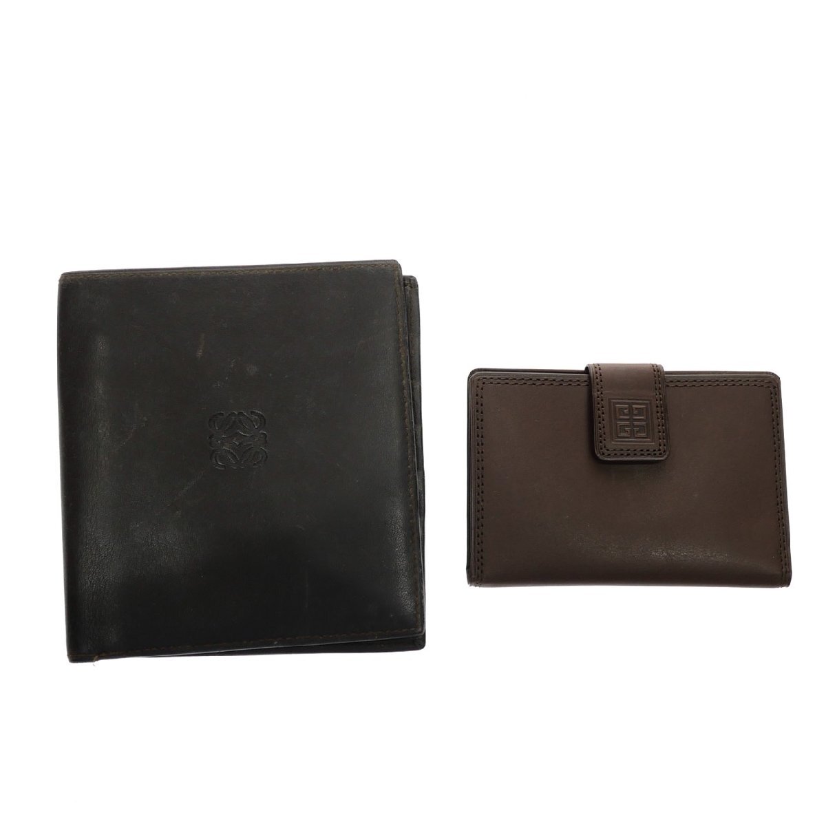 1円スタート 小物 まとめ18點(diǎn)セット LOEWE ロエベ Christian Dior クリスチャンディオール 等 財(cái)布 ポーチ キーケース 等 レザー ナイロン