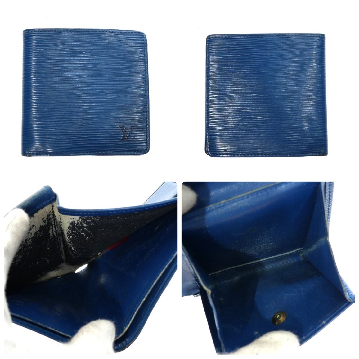 1円スタート 財(cái)布 まとめ5點(diǎn)セット LOUIS VUITTON ルイヴィトン エピ トレドブルー ボルネオグリーン 二つ折り 三つ折り 札入れ ウォレット