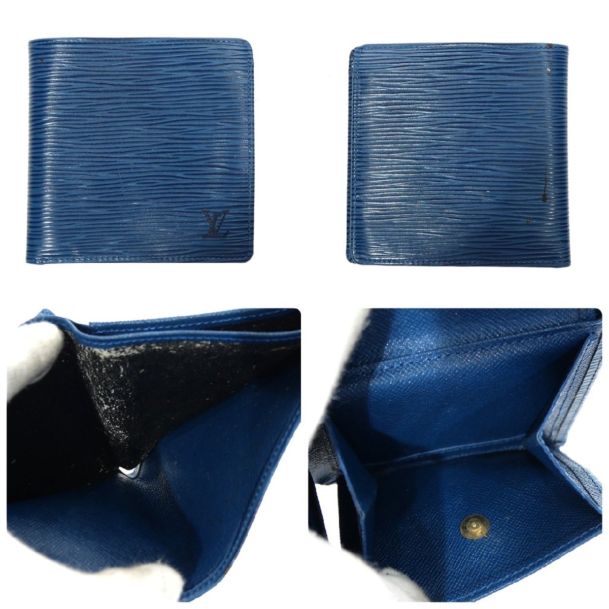 1円スタート 財(cái)布 まとめ5點(diǎn)セット LOUIS VUITTON ルイヴィトン エピ トレドブルー ボルネオグリーン 二つ折り 三つ折り 札入れ ウォレット