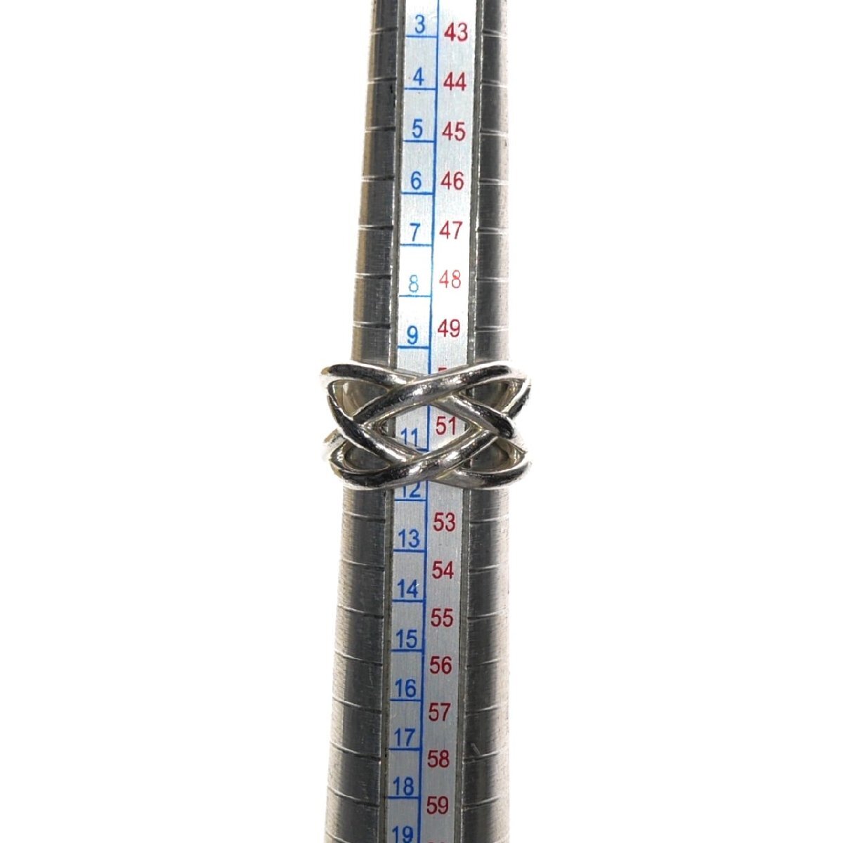 1円スタート TIFFANY＆Co ティファニー ケルティック ノット リング SV925 スターリングシルバー 指輪 アクセサリー レディース 11号_画像7