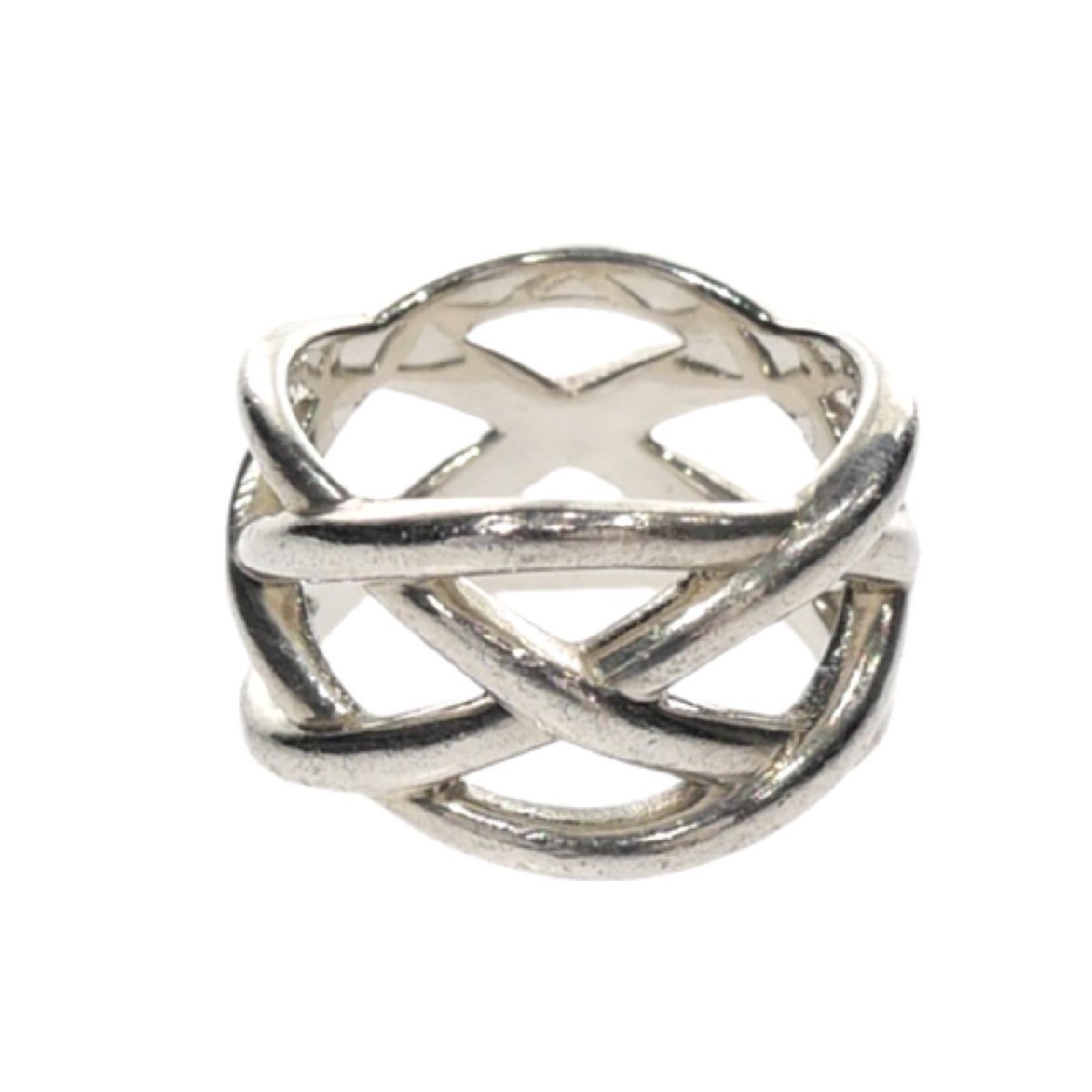 1円スタート TIFFANY＆Co ティファニー ケルティック ノット リング SV925 スターリングシルバー 指輪 アクセサリー レディース 11号_画像3