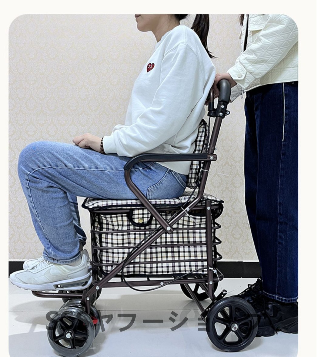  пожилые люди. пара машина овощи . покупка . автомобиль сиденье . возможно. нажать возможно. тормоз . есть .. тележка . сложив пожилые люди. 4 колесо. пара. . сила тележка 